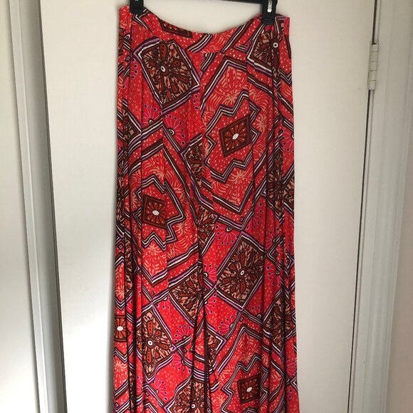 Anthropologie Skirted Wide Leg Pants - Picture 7 of 7